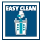 Easy Clean - patentovaná technologie pro snadné a pohodlné čištění filtru