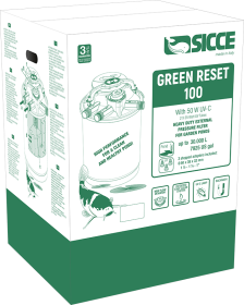 Tlakový filtr Sicce Green Reset 100 v krabici míří k vám 