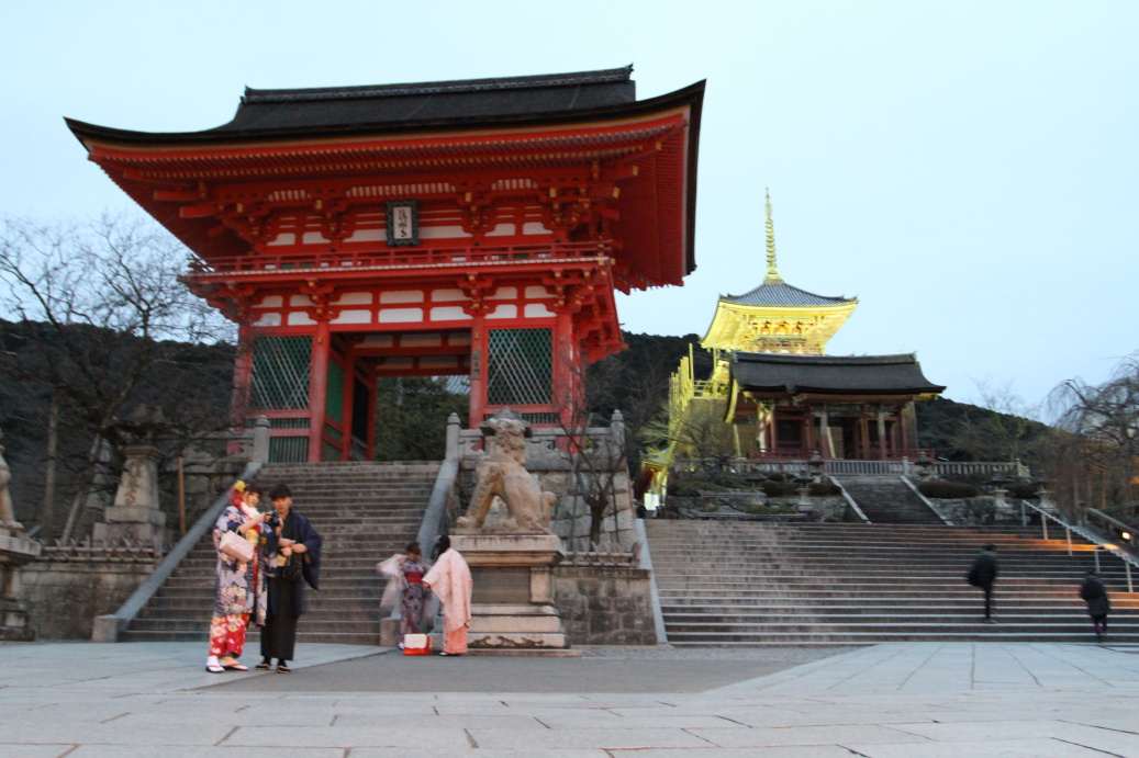Kjótské chrámy ...
