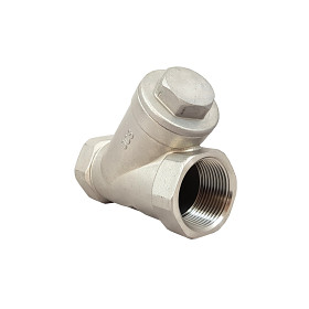 Rohový zpětný ventil, z nerezové oceli SS316, 3/4", DN20