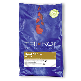 Krmení Tri Koi pro jesetery 
