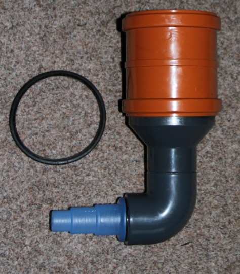 Připojovací konektor k filtraci 110 mm